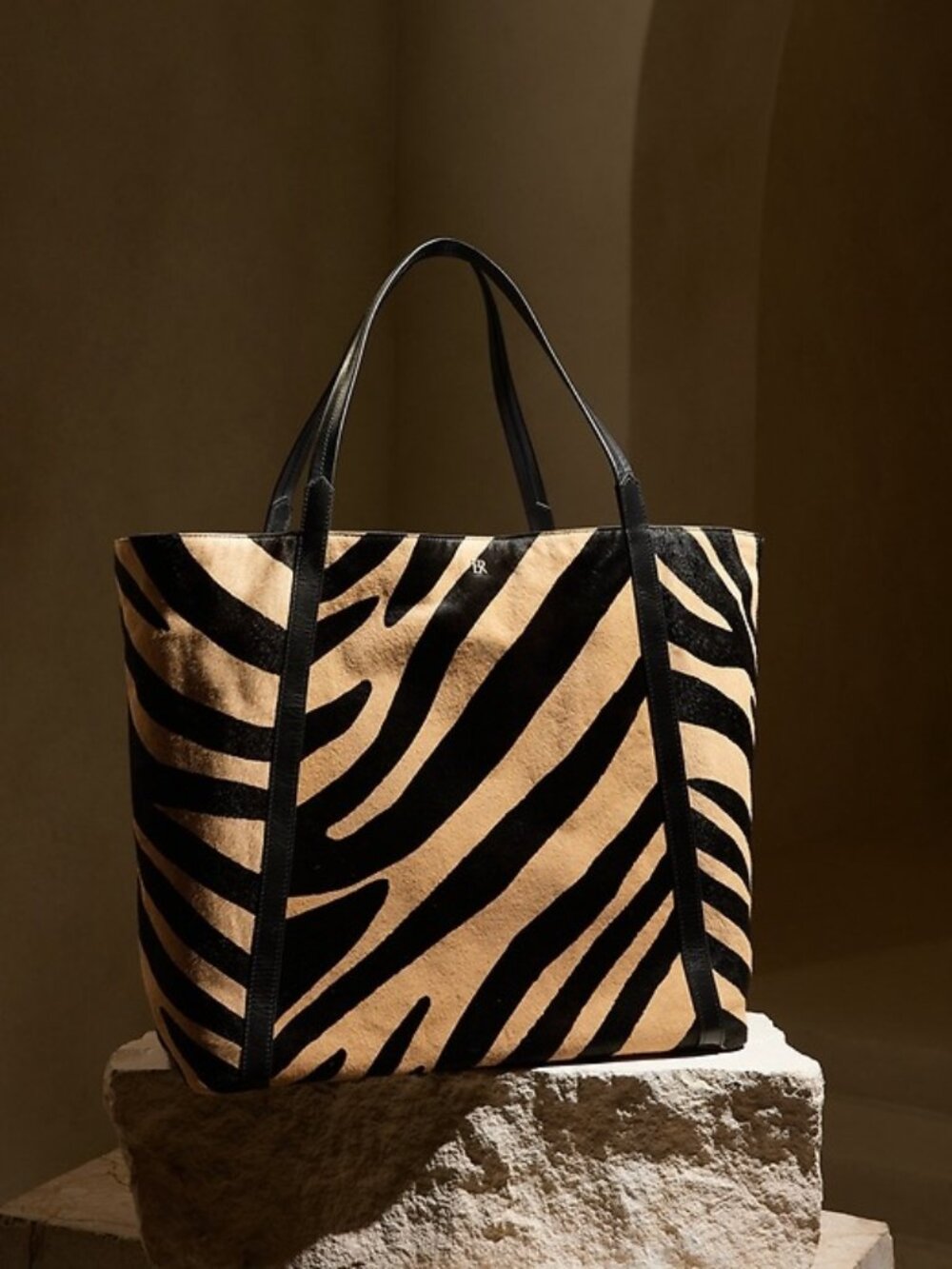 Banana Republic Haircalf Tote